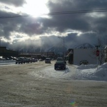 Frozen chicken nose!