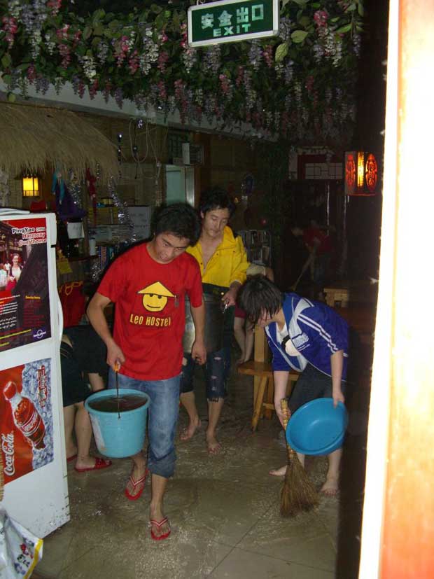 Damp hostels and an even wetter summer palace!