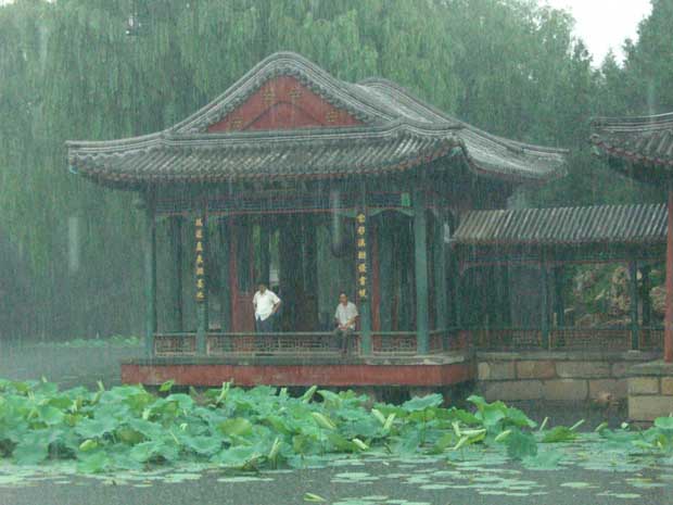 Damp hostels and an even wetter summer palace!