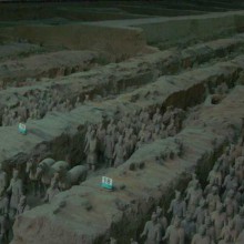 Terracotta warriors and some pandas